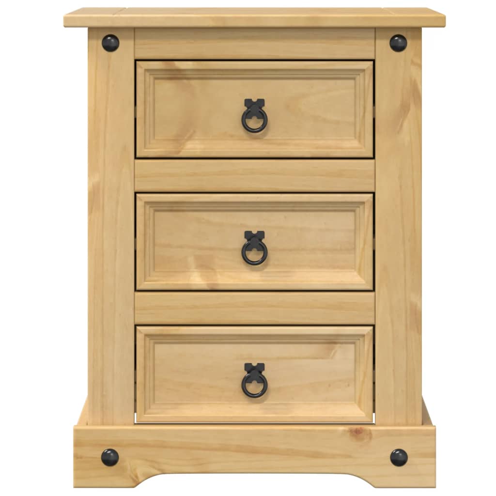 Nattbord Sengbord Tre heltre furu Corona 53x39x66 cm