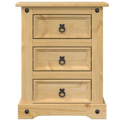 Nattbord Sengbord Tre heltre furu Corona 53x39x66 cm