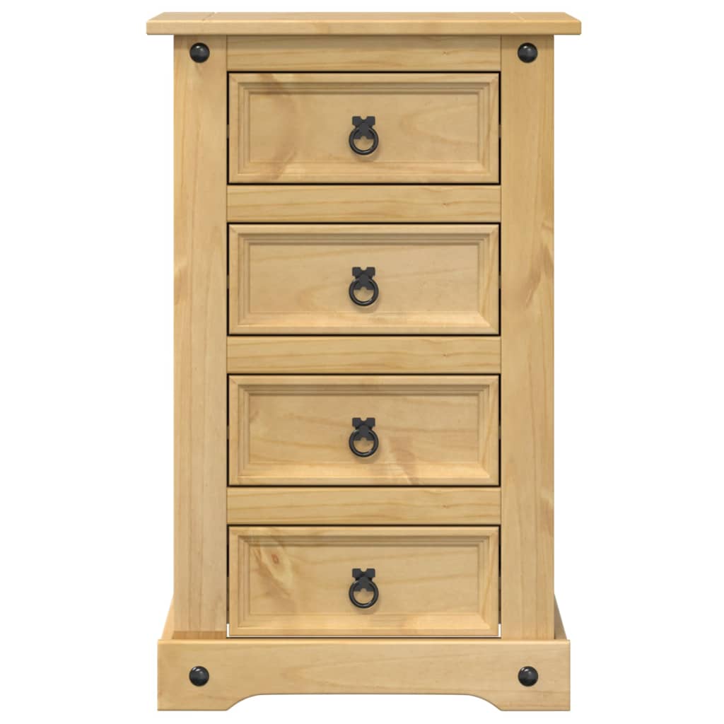 Nattbord Sengbord Tre heltre furu Corona 53x39x84 cm