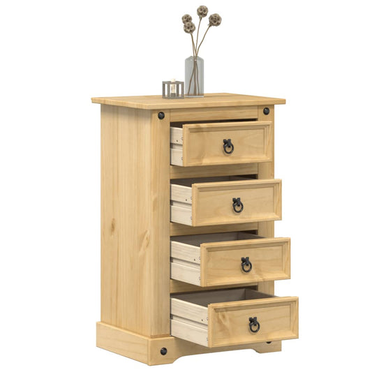 Nattbord Sengbord Tre heltre furu Corona 53x39x84 cm