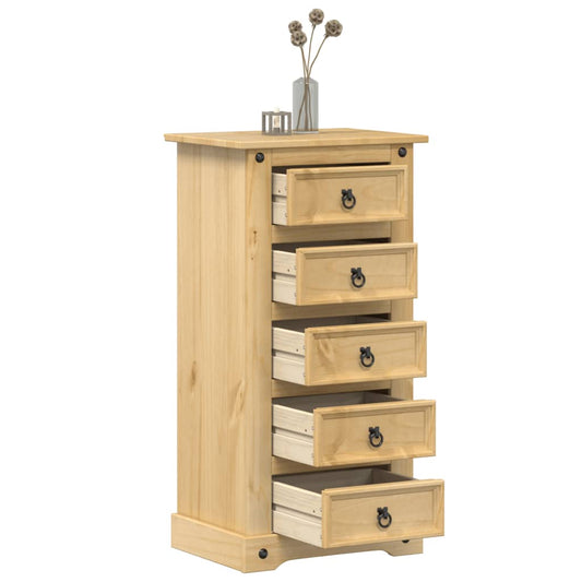 Nattbord Sengbord Tre heltre furu Corona 53x39x103 cm