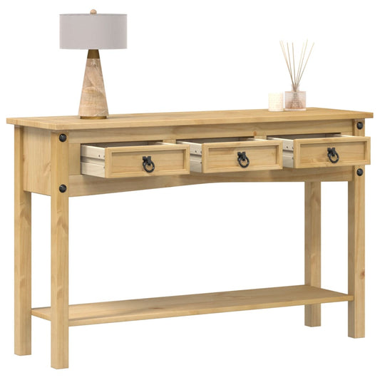 Avlastningsbord konsollbord Tre Corona 114x34,5x73 cm heltre furu