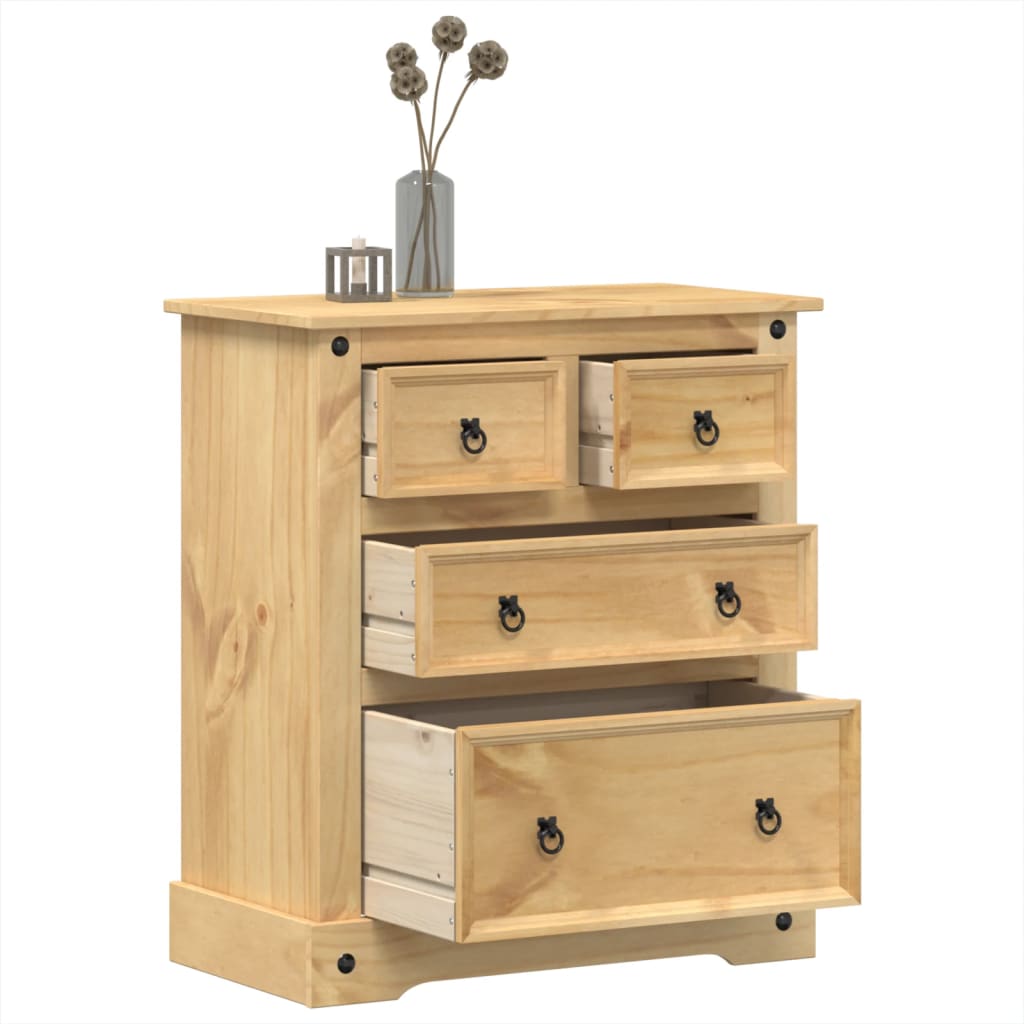 Kommode Tre Corona 80x43x91 cm heltre furu