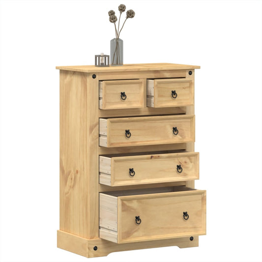 Kommode Tre Corona 80x43x114 cm heltre furu
