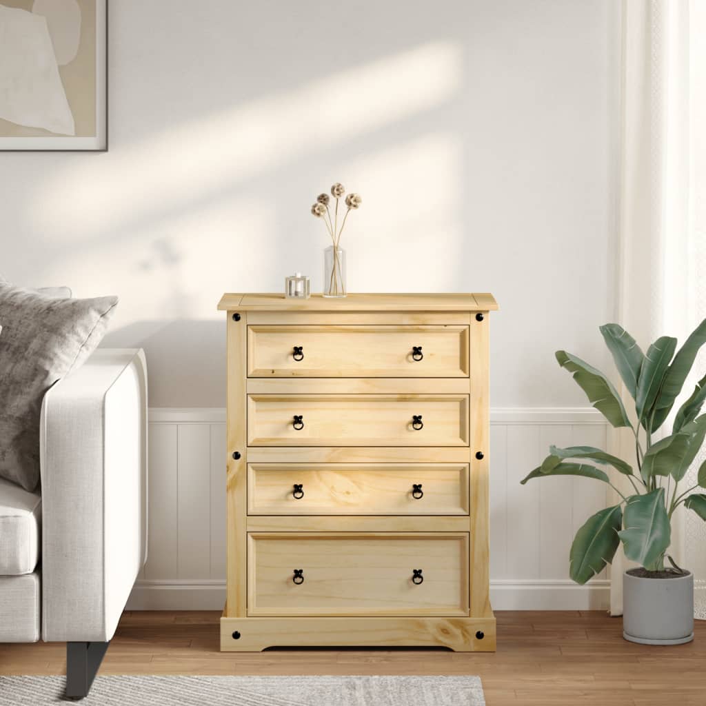 Kommode Tre Corona 92x48x120 cm heltre furu