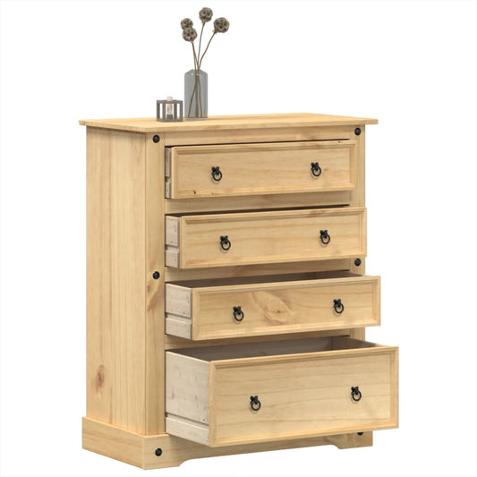 Kommode Tre Corona 92x48x120 cm heltre furu
