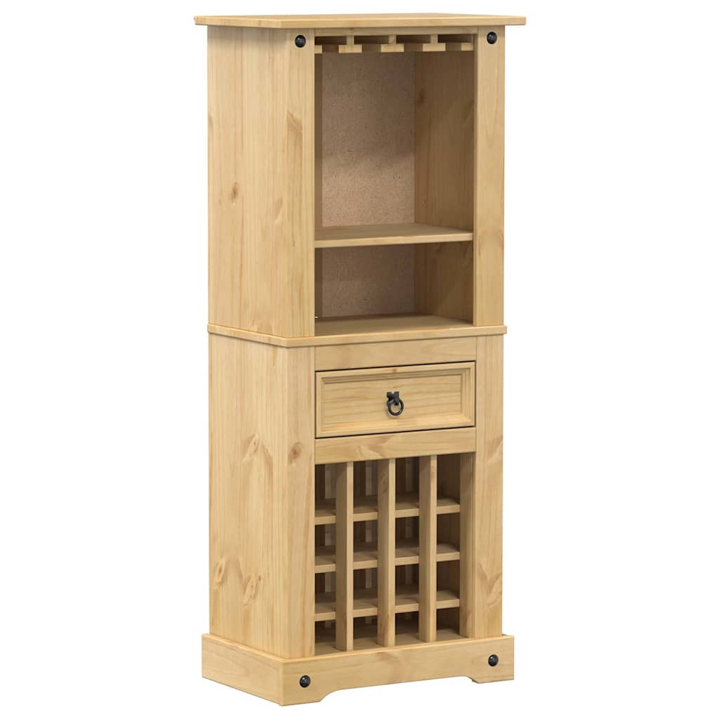 Vinstativ Corona 56x35x134,5 cm heltre furu