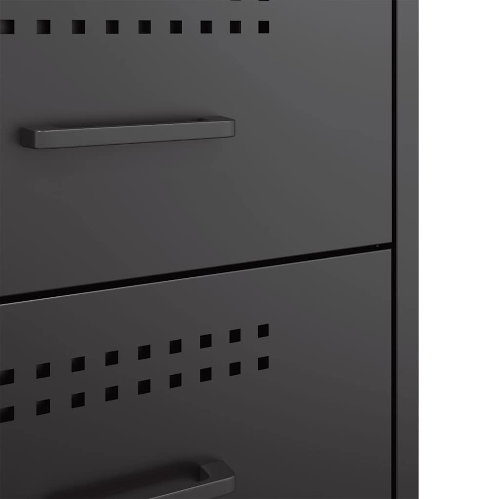 Nattbord Sengbord DIV. Svart 36x39x50,5 cm stål