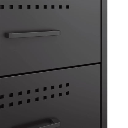 Nattbord Sengbord DIV. Svart 36x39x50,5 cm stål