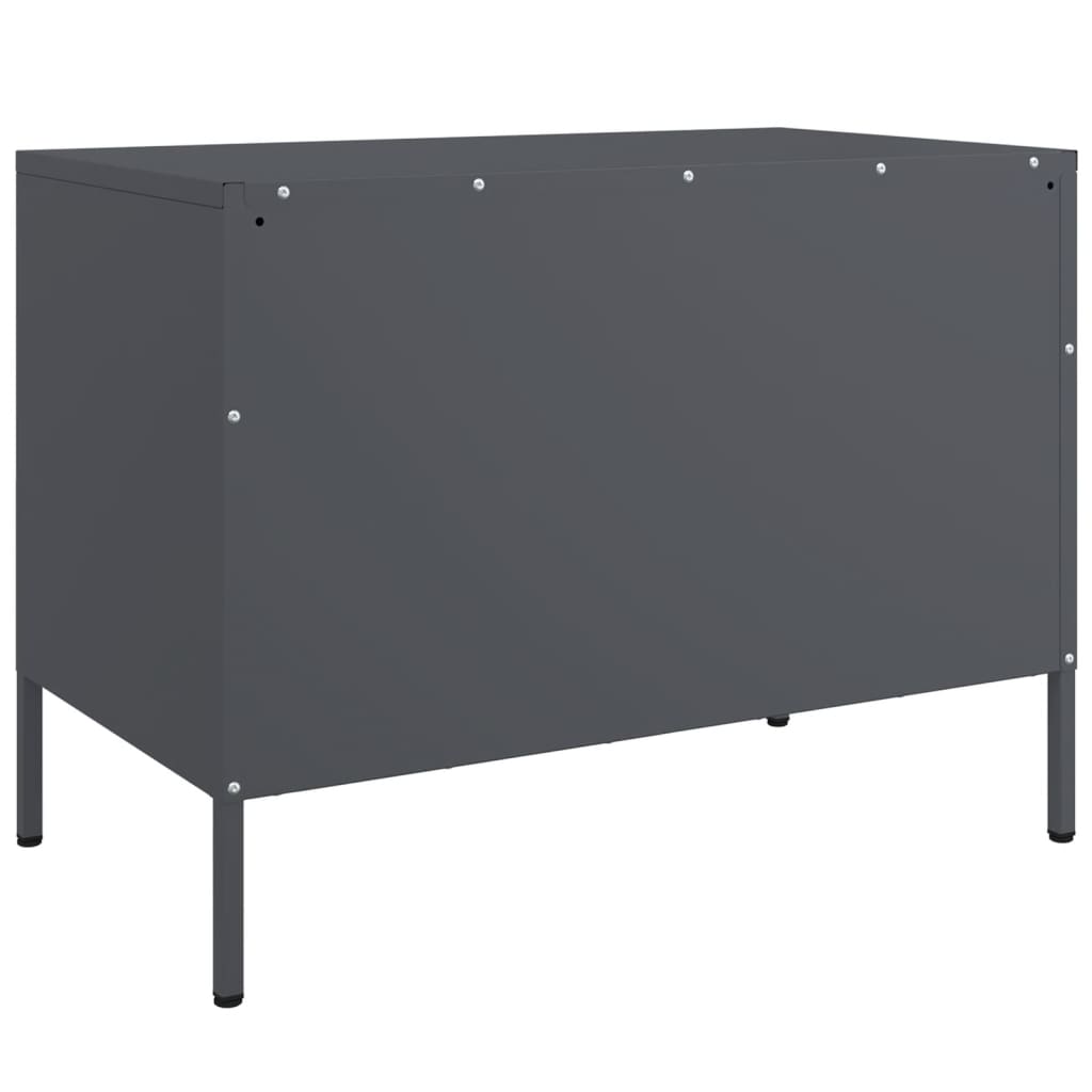 TV-Møbel DIV. TV-benk antrasitt 68x39x50,5 cm stål