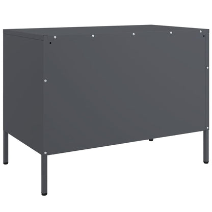 TV-Møbel DIV. TV-benk antrasitt 68x39x50,5 cm stål