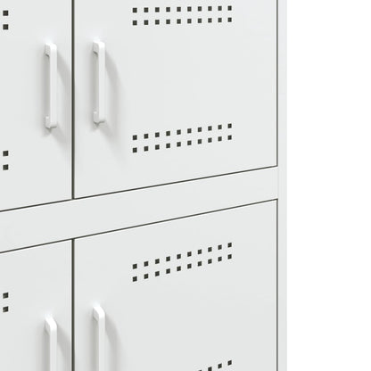 Skjenk DIV. Hvit 68x39x79 cm stål