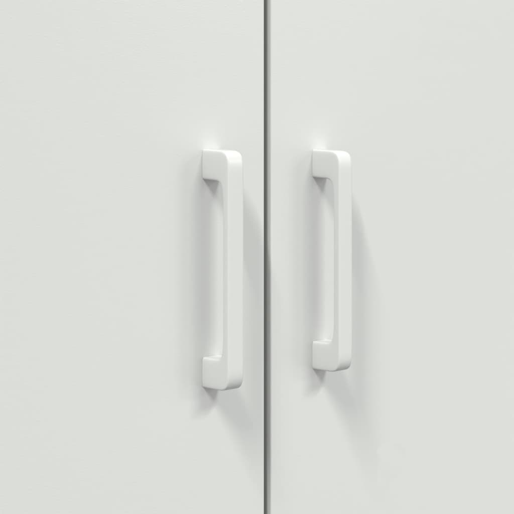 Skap DIV. Hvit 68x39x113 cm stål