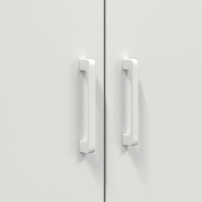 Skap DIV. Hvit 68x39x113 cm stål