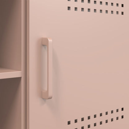 TV-Møbel DIV. TV-benk rosa 100,5x39x50,5 cm stål