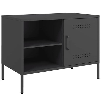 TV-Møbel DIV. TV-benk Svart 68x39x50,5 cm stål