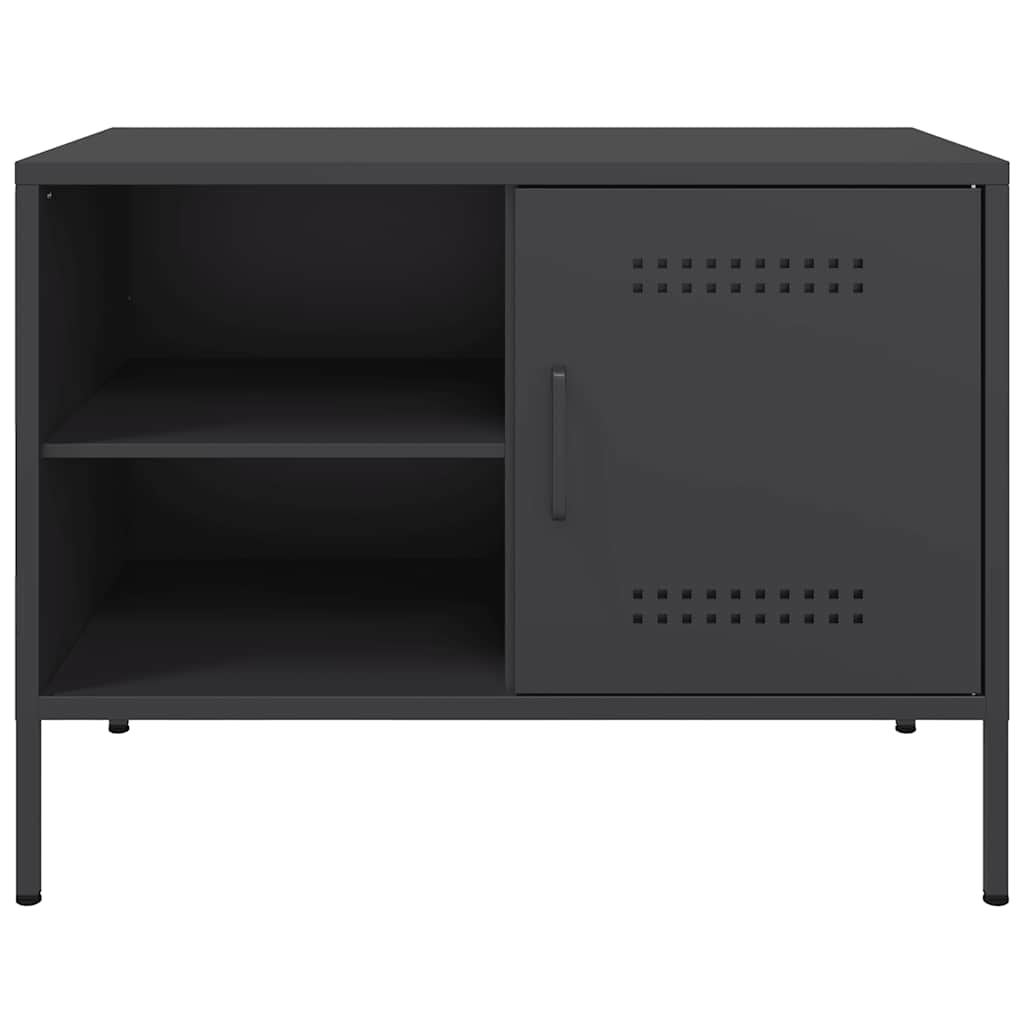 TV-Møbel DIV. TV-benk Svart 68x39x50,5 cm stål