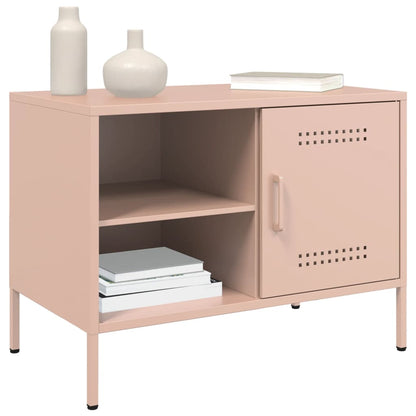 TV-Møbel DIV. TV-benk rosa 68x39x50,5 cm stål