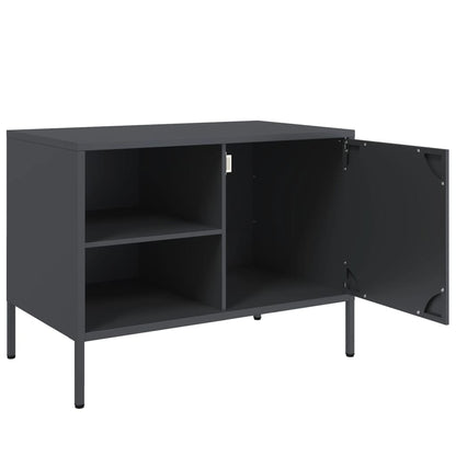TV-Møbel DIV. TV-benk antrasitt 68x39x50,5 cm stål