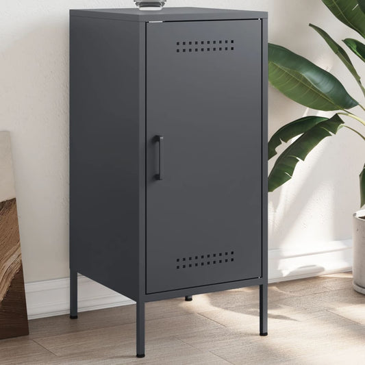 Skjenk DIV. antrasitt 36x39x79 cm stål