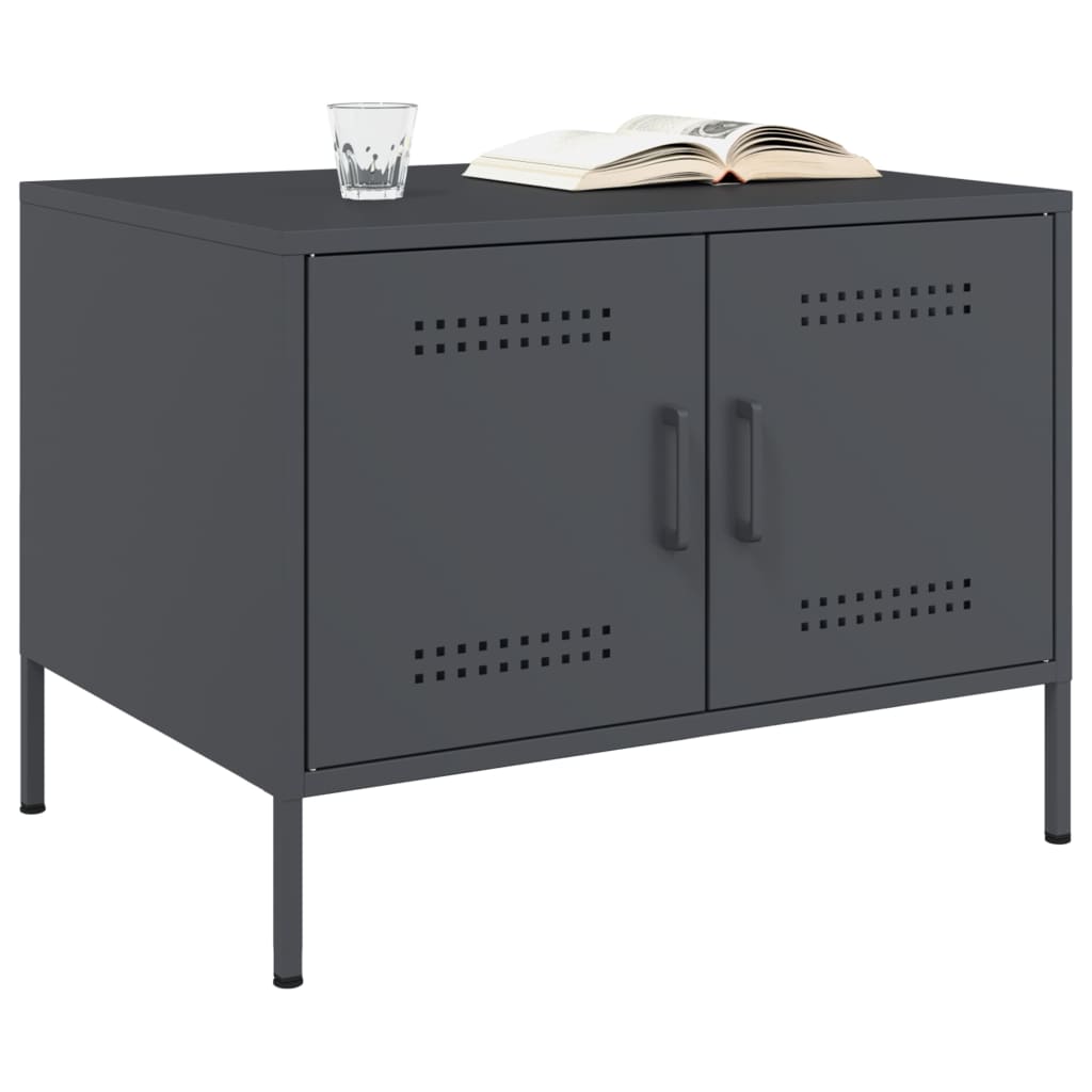 Salongbord Sofabord DIV. antrasitt 68x50x50,5 cm stål
