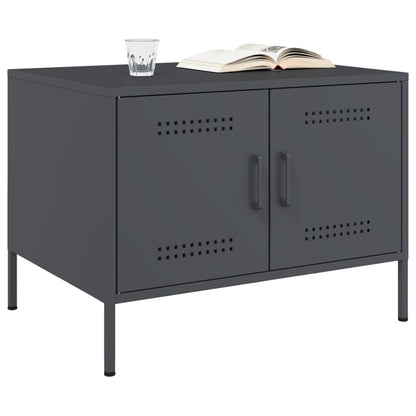 Salongbord Sofabord DIV. antrasitt 68x50x50,5 cm stål
