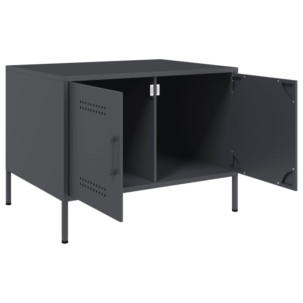 Salongbord Sofabord DIV. antrasitt 68x50x50,5 cm stål