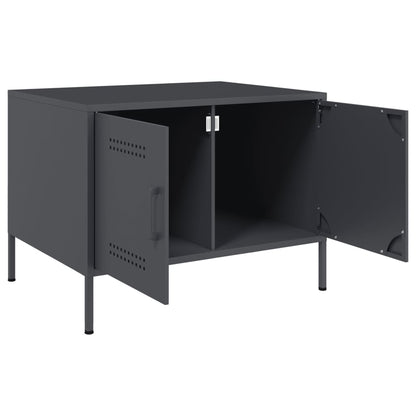 Salongbord Sofabord DIV. antrasitt 68x50x50,5 cm stål