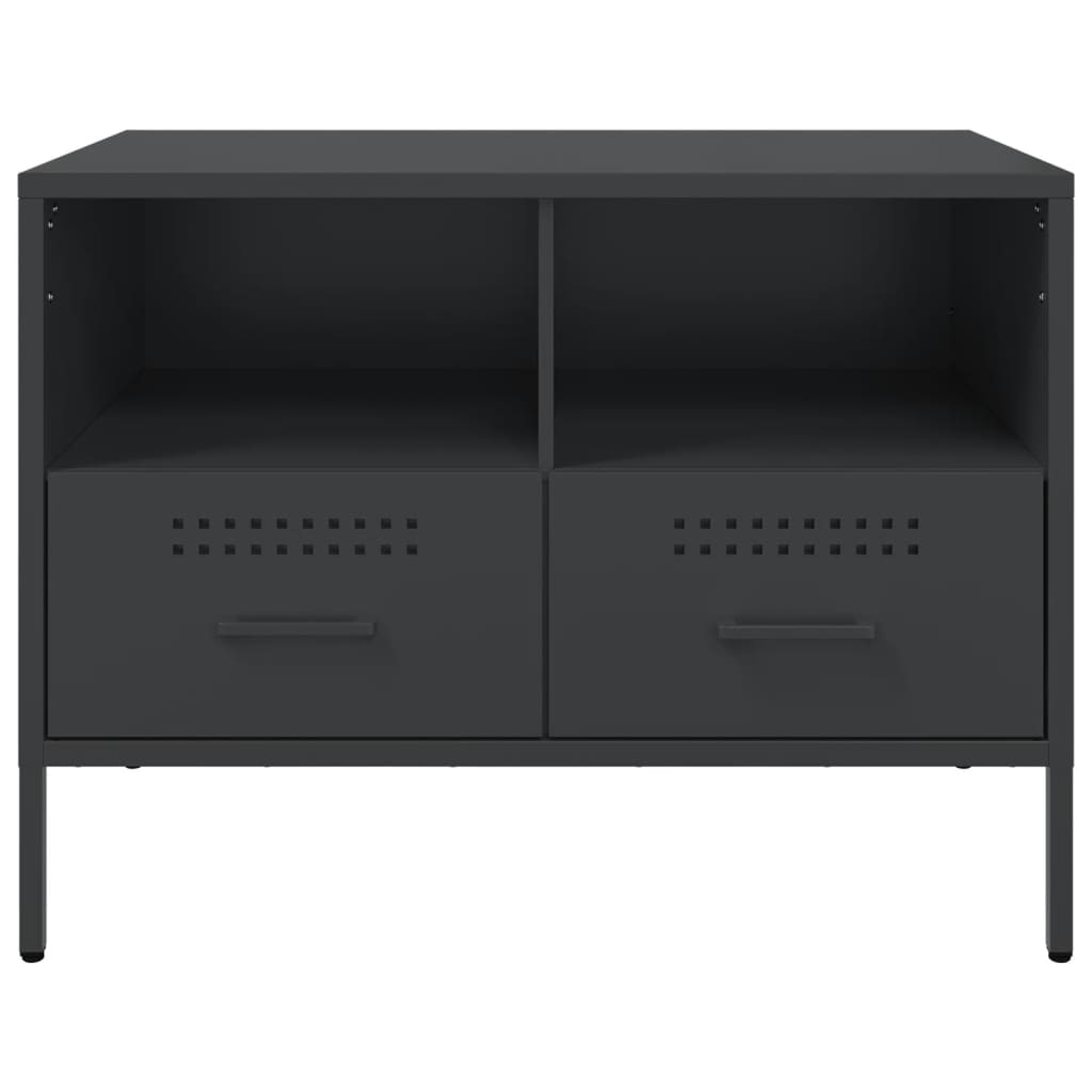 TV-Møbel DIV. TV-benk Svart 68x39x50,5 cm stål