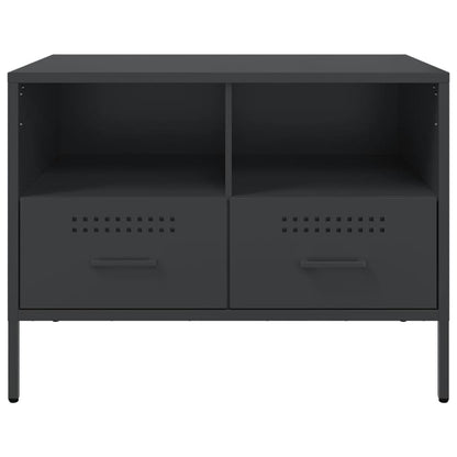 TV-Møbel DIV. TV-benk Svart 68x39x50,5 cm stål