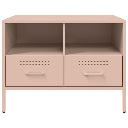 TV-Møbel DIV. TV-benk rosa 68x39x50,5 cm stål