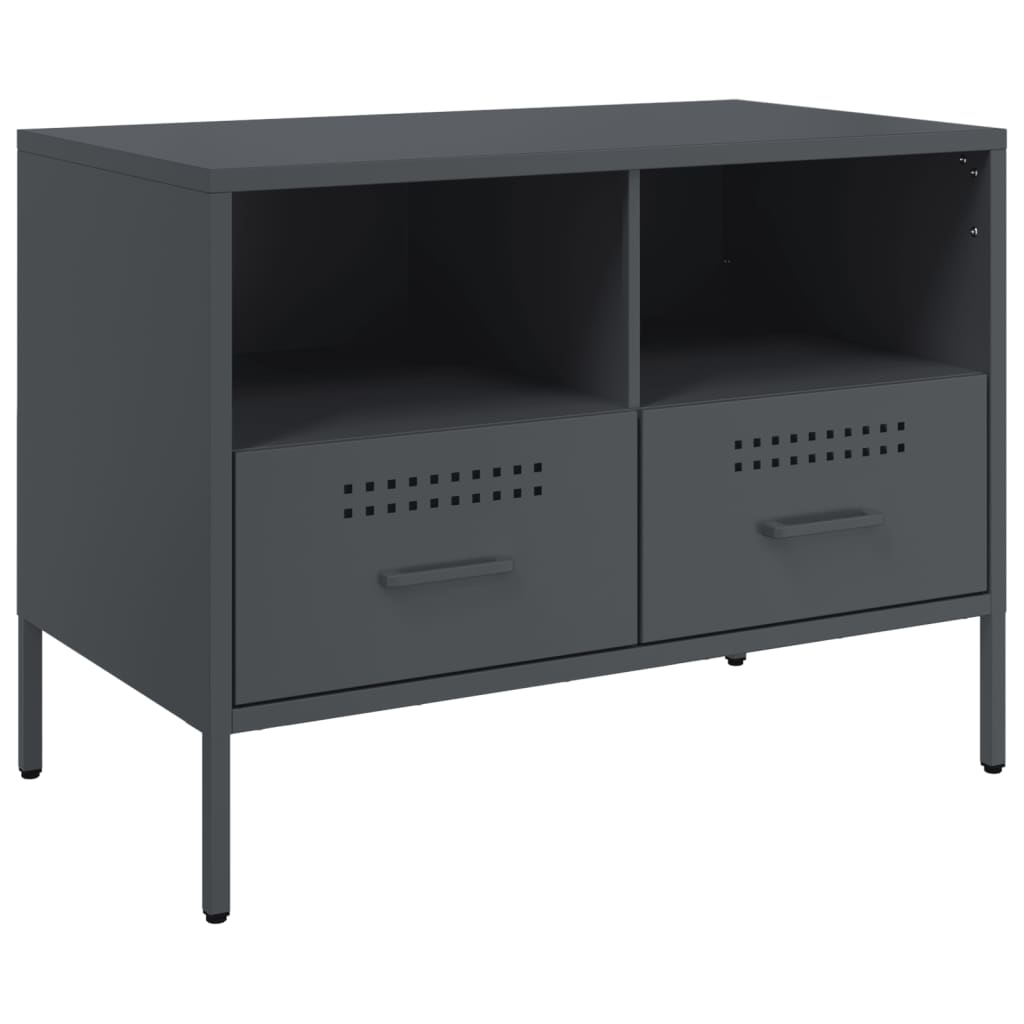 TV-Møbel DIV. TV-benk antrasitt 68x39x50,5 cm stål