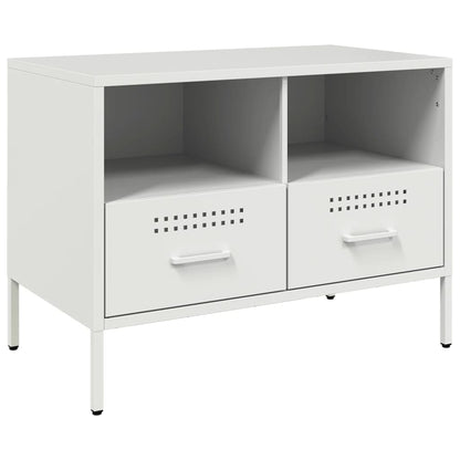 TV-Møbel DIV. TV-benk Hvit 68x39x50,5 cm stål
