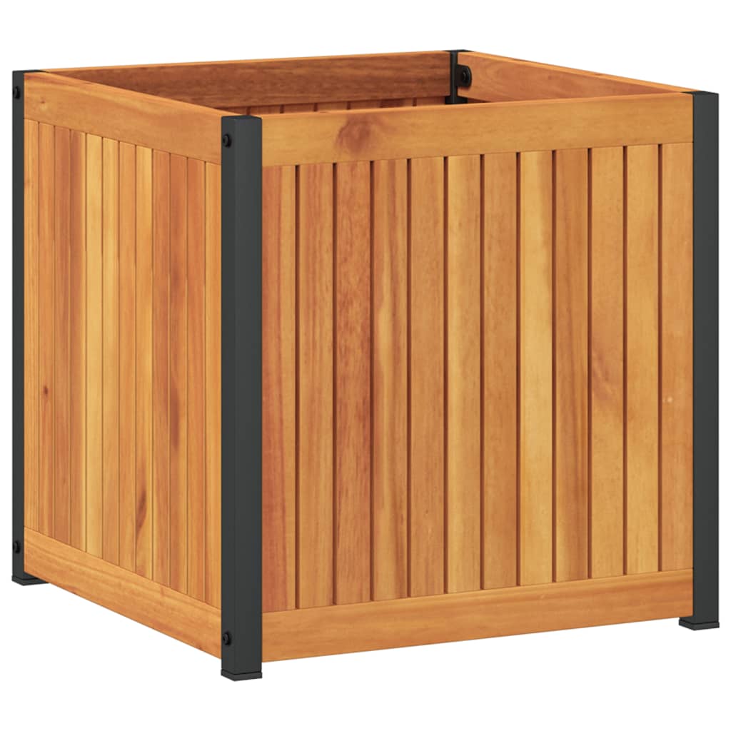 Plantekasse 45x45x44 cm helte akasie