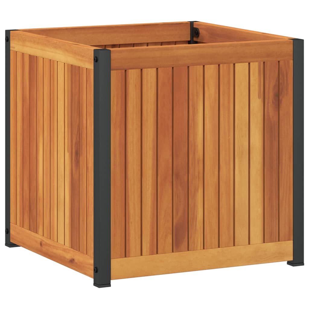 Plantekasse 45x45x44 cm helte akasie