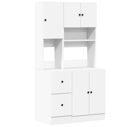 Kjøkkeninnredning Kjøkkenskap Svart 95x50x180 cm