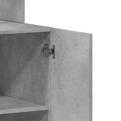 Kjøkkeninnredning Kjøkkenskap Betonggrå 60x50x180 cm