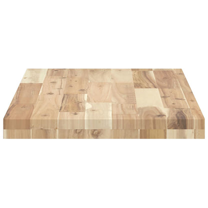 Flytende hylle 80x40x4 cm ubehandlet heltre akasie