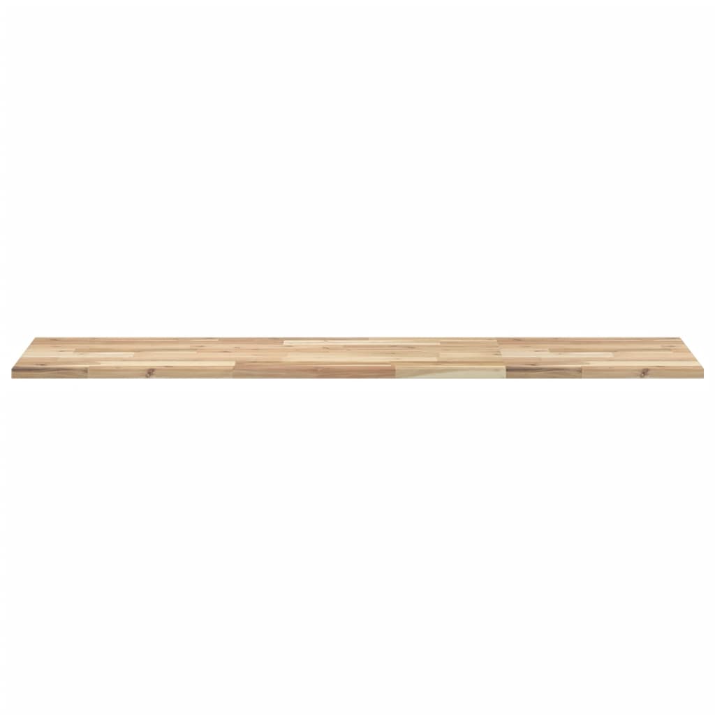 Benkeplate Baderom ubehandlet 140x40x2 cm heltre akasie