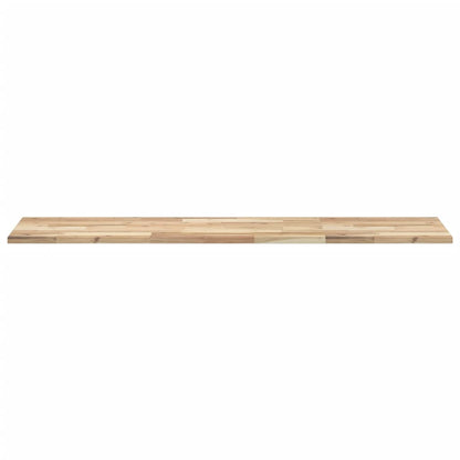 Benkeplate Baderom ubehandlet 140x40x2 cm heltre akasie
