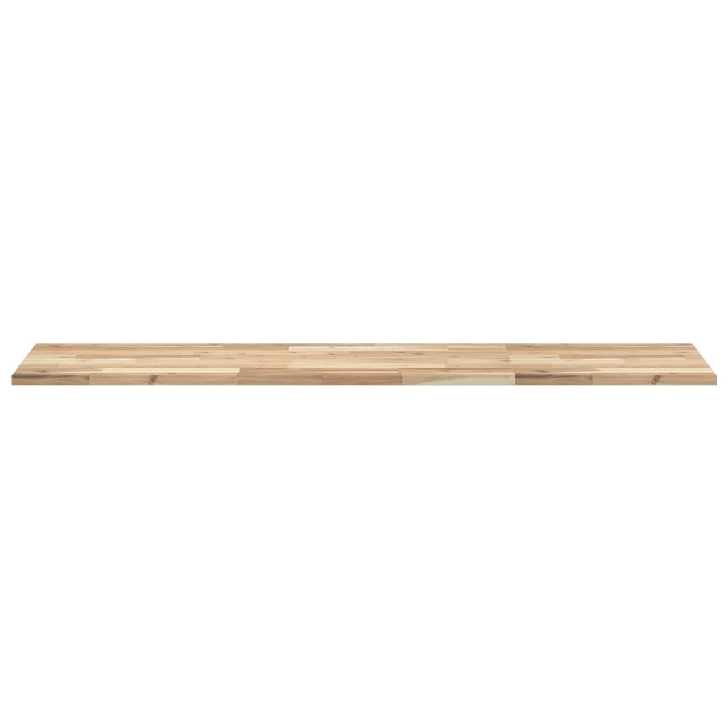 Benkeplate Baderom ubehandlet 160x40x2 cm heltre akasie