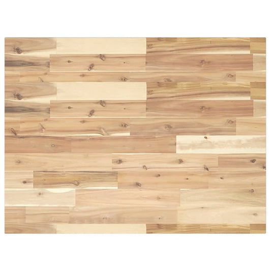 Benkeplate Baderom ubehandlet 100x60x2 cm heltre akasie