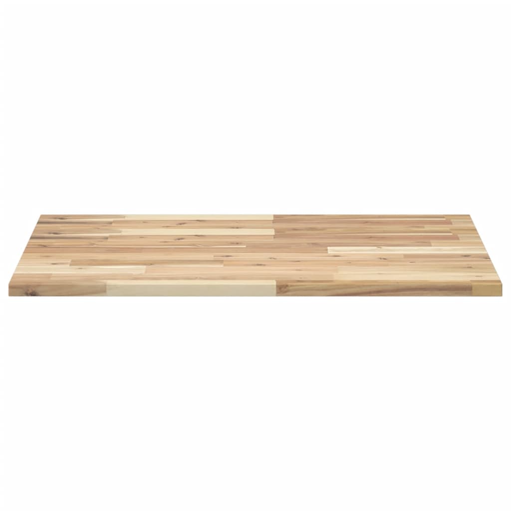 Benkeplate Baderom ubehandlet 100x60x2 cm heltre akasie