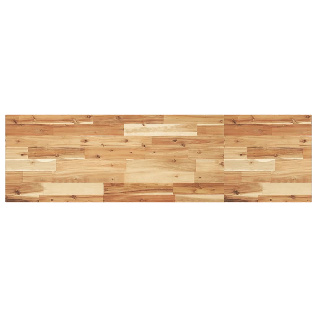 Benkeplate Baderom med finish 140x40x2 cm heltre akasie