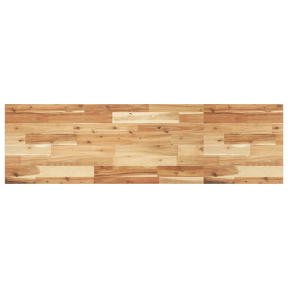 Benkeplate Baderom med finish 140x40x2 cm heltre akasie