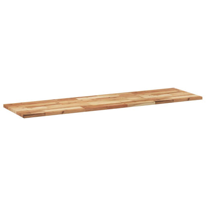 Benkeplate Baderom med finish 140x40x2 cm heltre akasie