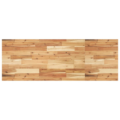 Benkeplate Baderom med finish 140x50x2 cm heltre akasie