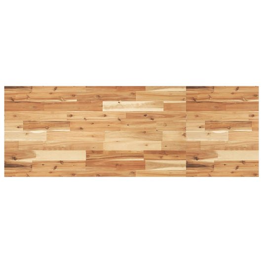 Benkeplate Baderom med finish 160x50x2 cm heltre akasie