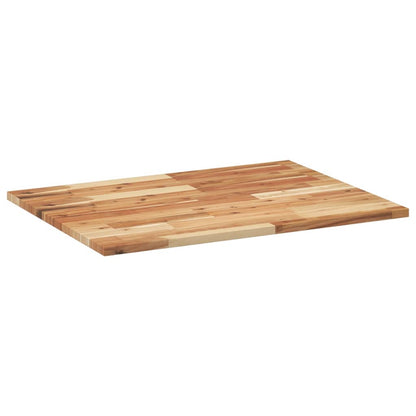 Benkeplate Baderom 80x60x2 cm heltre akasie