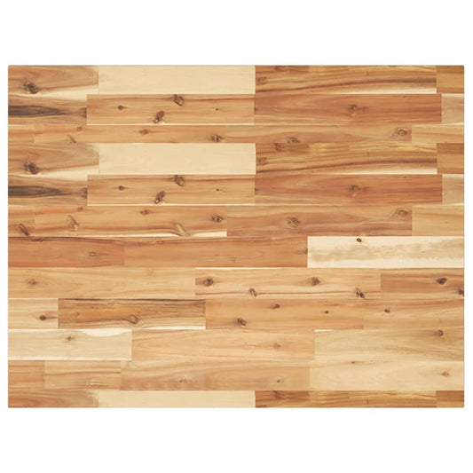 Benkeplate Baderom med finish 100x60x2 cm heltre akasie